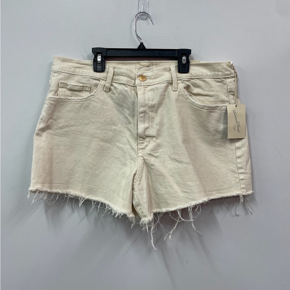 Universal Thread Women’s Highest Rise Shortie Denim Shorts Size 16